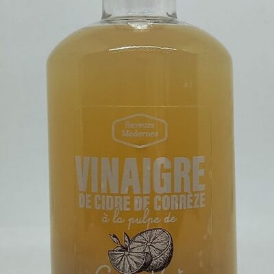 Vinaigre de cidre de Corrèze à la pulpe de citron vert