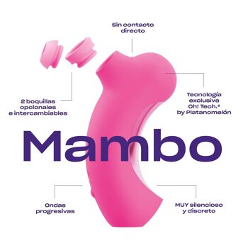 Ventouse de clitoris rose Mambo 5