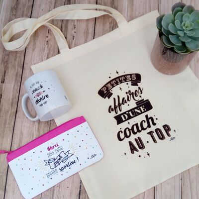 Shopping bag "top coach" or dance teacher - end of school year gift woman 2