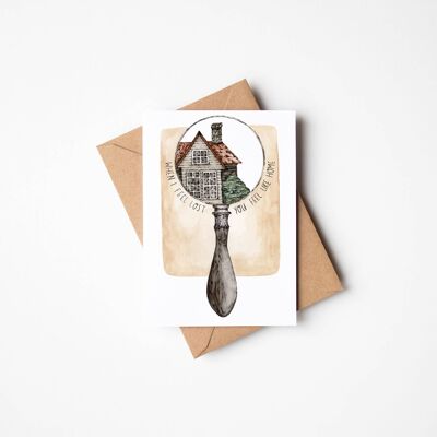 Magnifying Glass Mothers Day Card