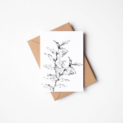 Royal Fern Greetings Card