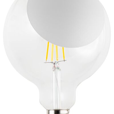 White Sofia light bulb