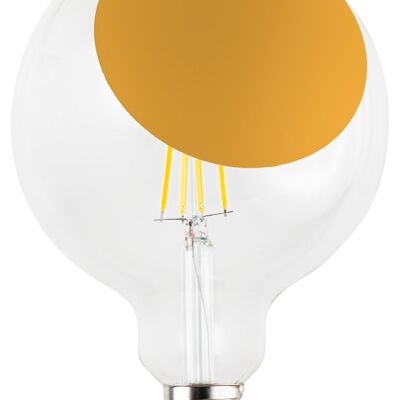 Yellow Sofia light bulb