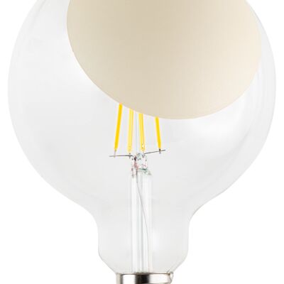 Cream Sofia light bulb