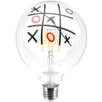 Tattoo lamp Tic Tac Toe