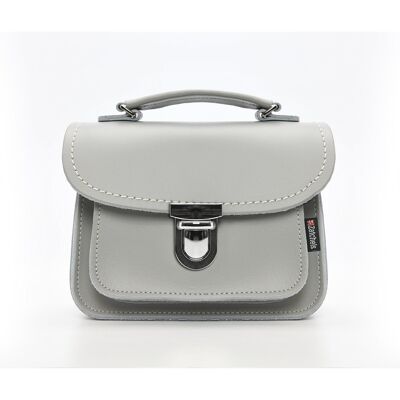 Borsa in pelle fatta a mano Luna - Ghost