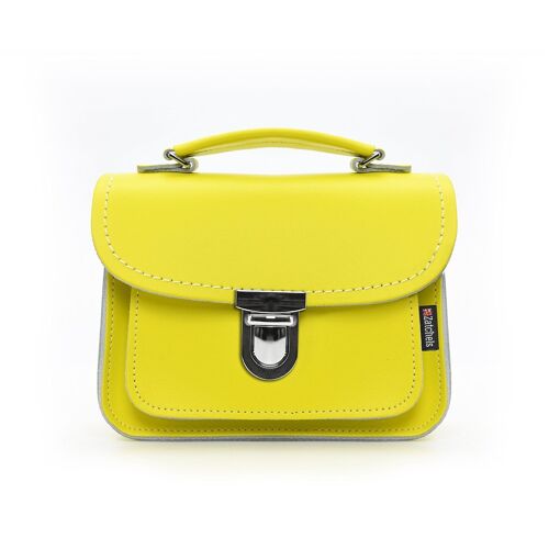 Luna Handmade Leather Bag - Daffodil Yellow