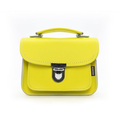 Luna Handmade Leather Bag - Daffodil Yellow