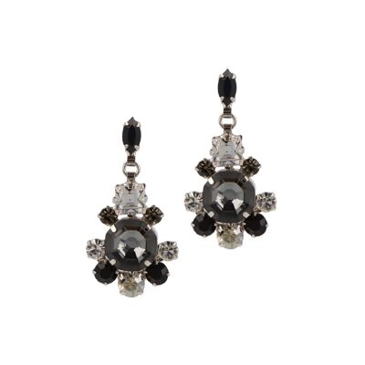 Lalique Earrings Grey