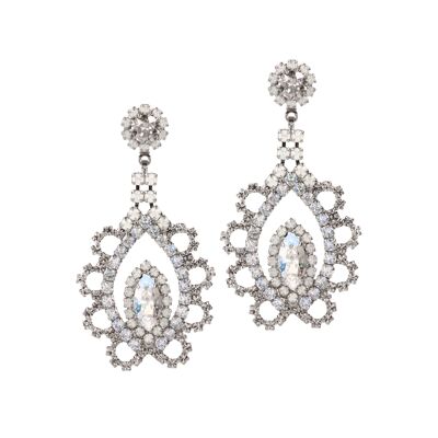 Marie Antoinette Earrings Crystal