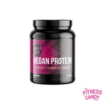 VEGAN PROTEIN - Yaourt Fraise Cerise