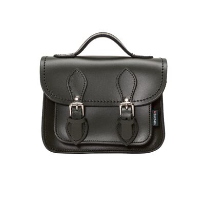 Handgemachte Leder Micro Satchel - Ivy Green