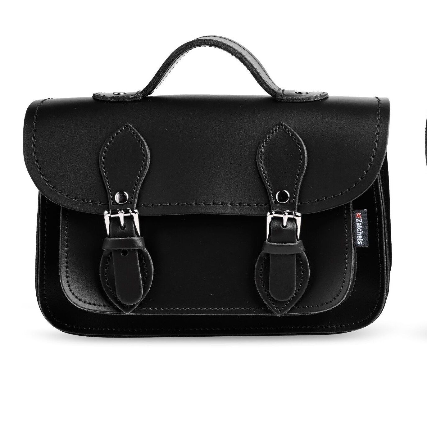 Handmade Leather Micro Satchel - Small or Plus Sizes