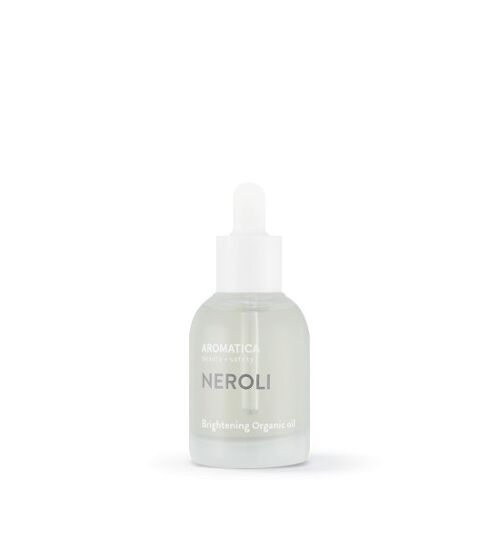 Organic neroli brightening facial oil