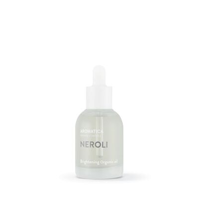 Organic neroli brightening facial oil