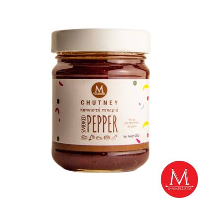 Smoked pepper chutney 250gr