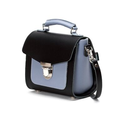 Sac à main Sugarcube en cuir fait à la main - Moka Mauve - Plus