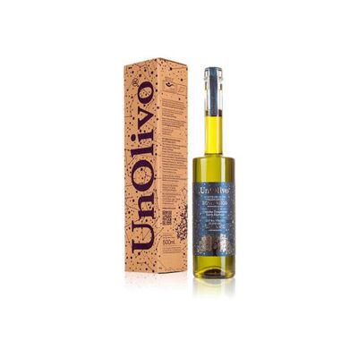 Huile d'Olive Extra Vierge BIO 2022/23 Premium UNOLIVO 500ml - Avec Étui