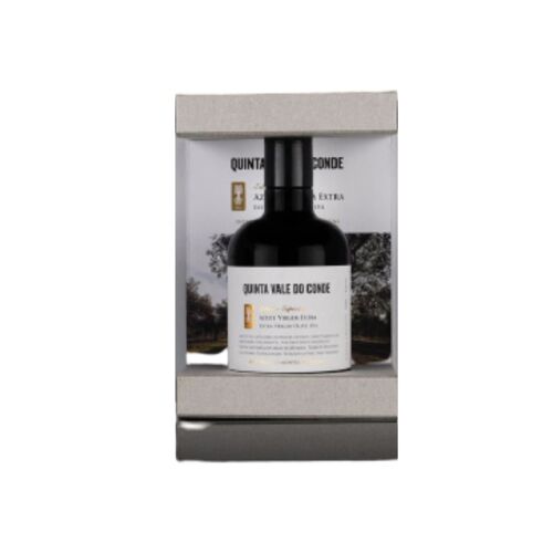 Coffret LUXE d'Huile d'Olive Extra Vierge Premium QTA VALE DO CONDE 500ml