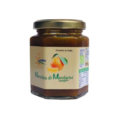 Marmellata di mandarini Biologico gr 200