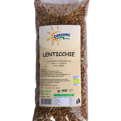 Lenticchie Biologico gr 500