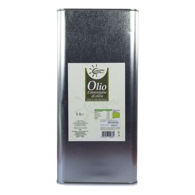 Olio extravergine di oliva Biologico latta 5 lt