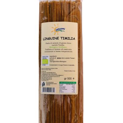 Pasta Linguine di grano duro varietà Timilia Biologico gr