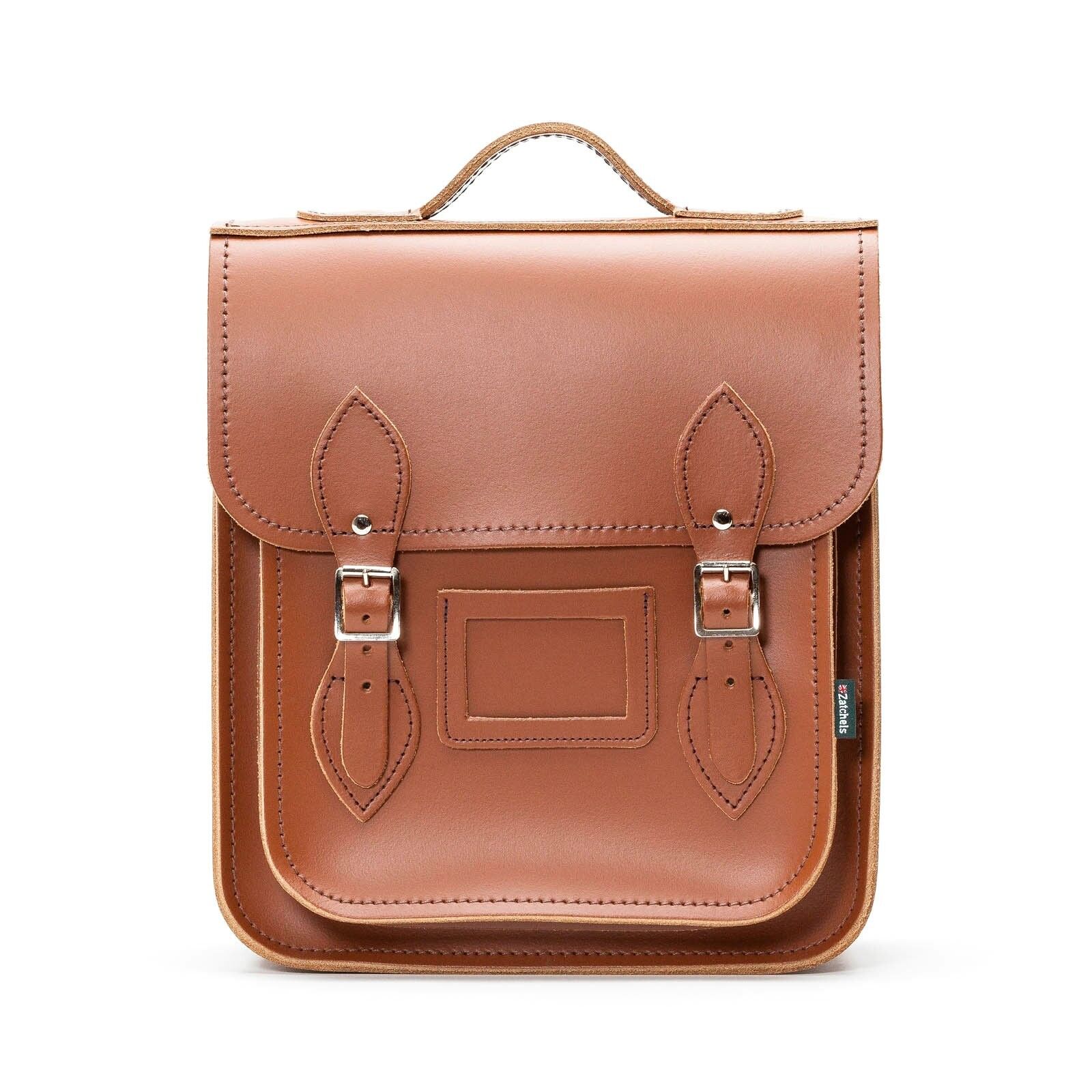 Buy wholesale Handmade Leather City Backpack - Chestnut - Small