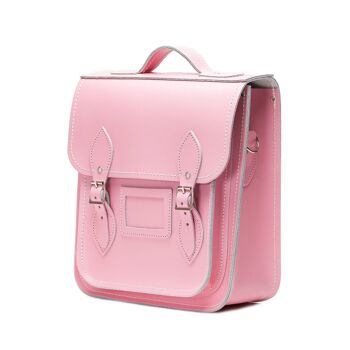 Sac à Dos City en Cuir - Rose Pastel - Petit 2