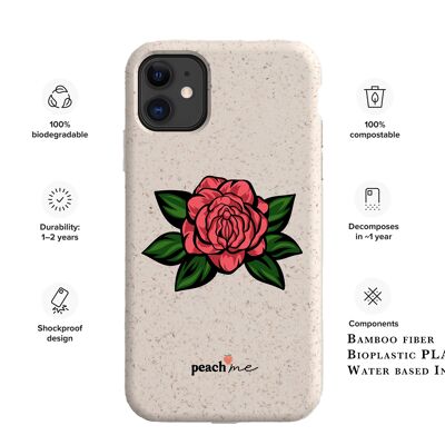 White peach Rose - iPhone 11