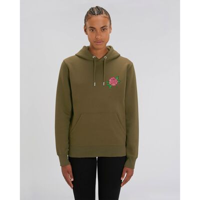 La Pivoine Hoodie British khaki