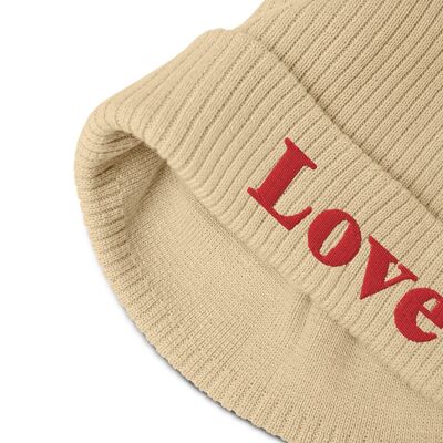 Love Beanie English - Sable