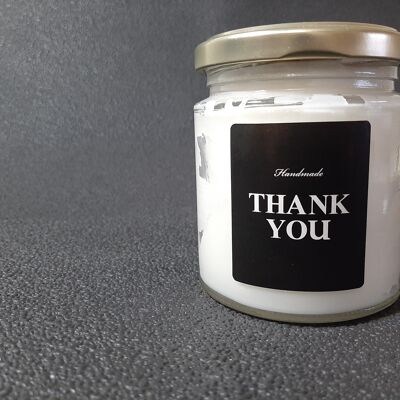 Soy Wax Candle (Rose Salt)