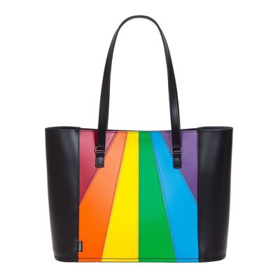 Sac fourre-tout en cuir fait main - Pride