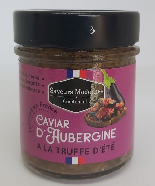 Caviar d'aubergine à la truffe