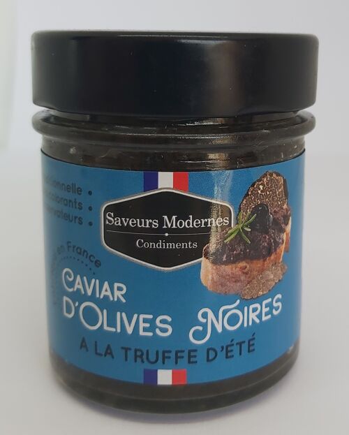 Caviar d'olives noires à la truffe