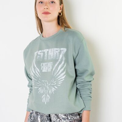 Freedom fighter sweater mint
