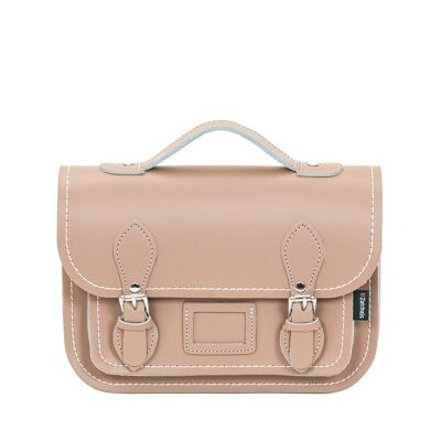 Cartera Midi De Piel - Iced Coffee