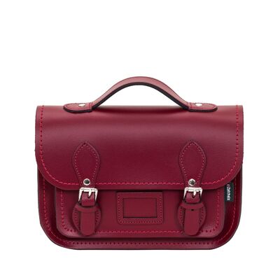 Cartera Midi De Piel - Oxblood
