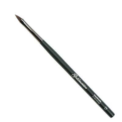 Lip brush (12) made of the finest Toray hair, length: 16 cm