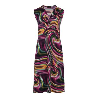 Mulberry Stretch Jersey Empire Line Dress