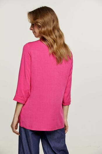 Top Col V Fuchsia 4