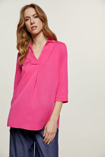 Top Col V Fuchsia 6