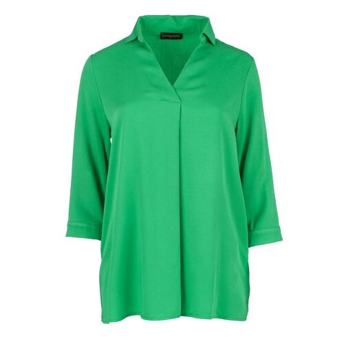 Green V Neck Top