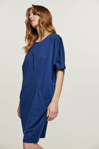 Robe chauve-souris bleue Punto di Roma 7