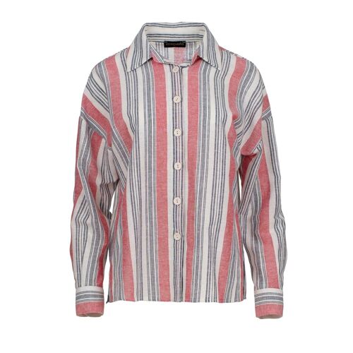 Striped Linen style Shirt