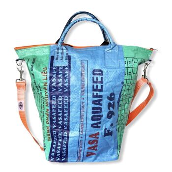 Beadbags Grand sac fourre-tout polyvalent fabriqué à partir de sacs de riz recyclés avec Tampenjan TJ5L 2
