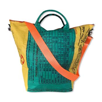Beadbags Grand sac fourre-tout polyvalent fabriqué à partir de sacs de riz recyclés avec Tampenjan TJ13L 2