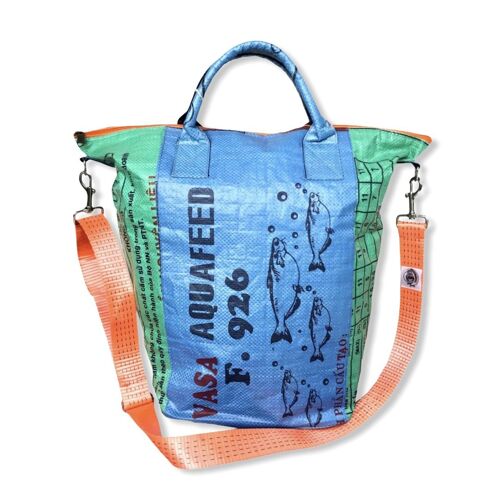 Beadbags Kleine Allzwecktragetasche aus recycelten Reissack mit Tampenjan TJ6S