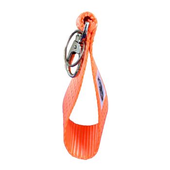 Boucle de porte-clés Beadbags sangle d'arrimage océanique recyclé Tampenjan Orange 3